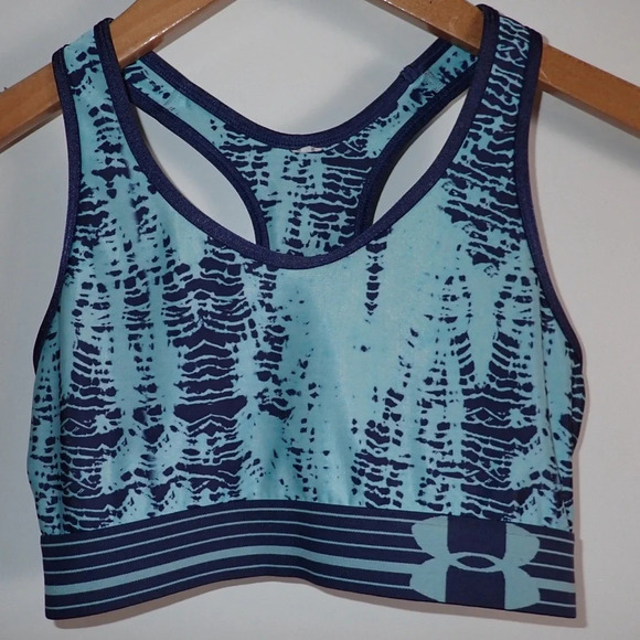 Under Armour ColdGear Sports Br, Fitted, Unpadded, Racerback Sports Bra sz XS/S - Picture 1 of 8